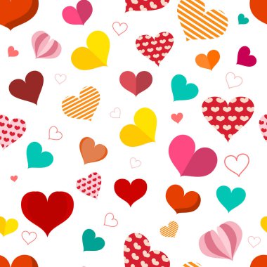 Kalpler - kusursuz şablon - vektör arkaplan