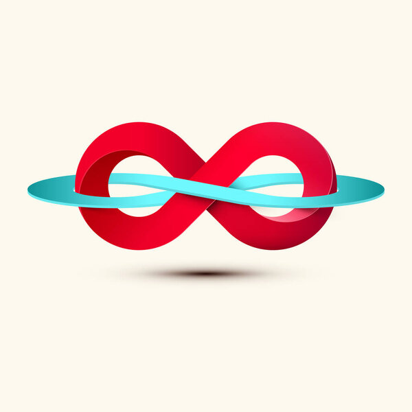 Endless Icon - vector infinity symbol
