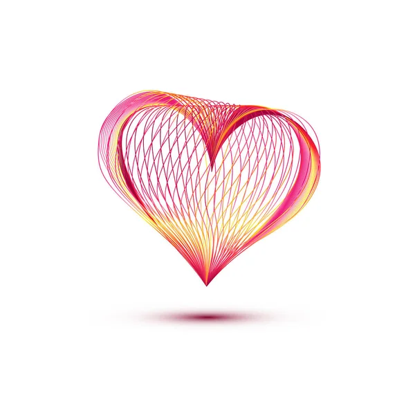 Εικονίδιο Καρδιάς Σύμβολο Αγάπης Διάνυσμα — Διανυσματικό Αρχείο