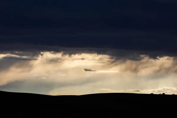 Cielo Dramático Nubes Pesadas Antes Tormenta —  Fotos de Stock