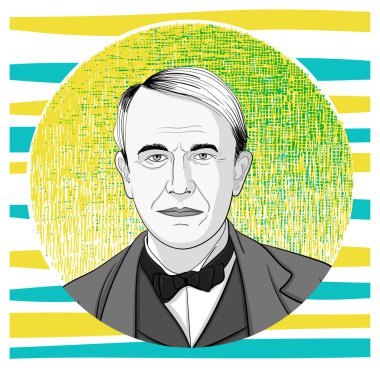 Thomas Alva Edison, Amerika 'nın en büyük mucidi olarak tanımlanan Amerikalı bir mucit ve iş adamıydı.