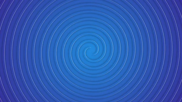 Círculos Espirales Abstractos Gráfico Anillos Azules Gráficos Por Ordenador Fondo —  Fotos de Stock