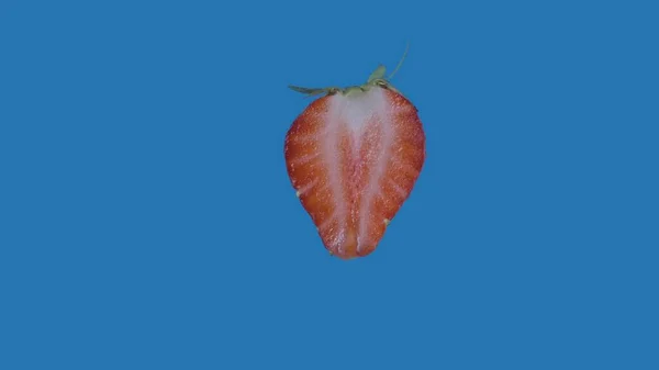 Egészséges Táplálkozás Gyümölcsök Zöldségek Kreatív Koncepció Berry Ellen Színes Képernyőn — Stock Fotó