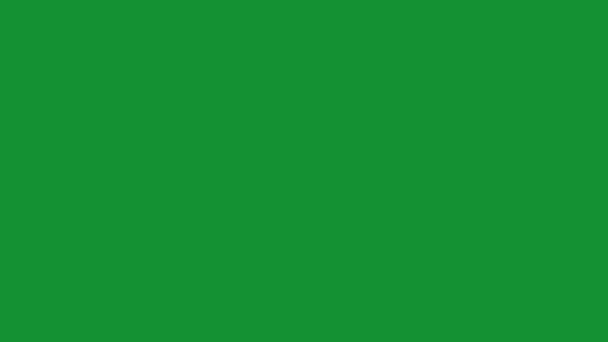 详细的绿色屏幕隔离了彩色的关键视频捕捉了许多木乃伊在底部拍手拍手 为你的促销短片或广告提供工作空间 — 图库视频影像