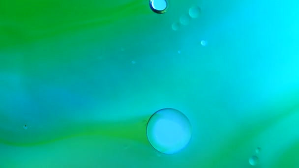 Agua Sonido Creativo Concepto Abstracto Primer Plano Estudio Superficie Agua — Vídeos de Stock