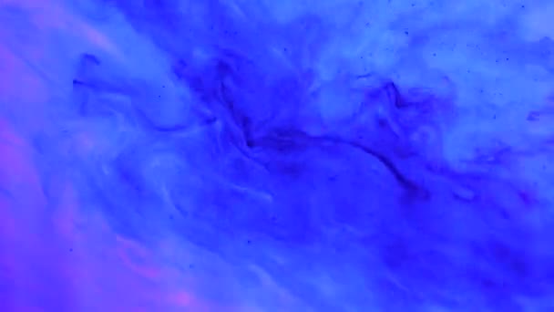Вода Жидкость Смешивают Творческую Абстрактную Концепцию Крупный План Аква Поверхности — стоковое видео