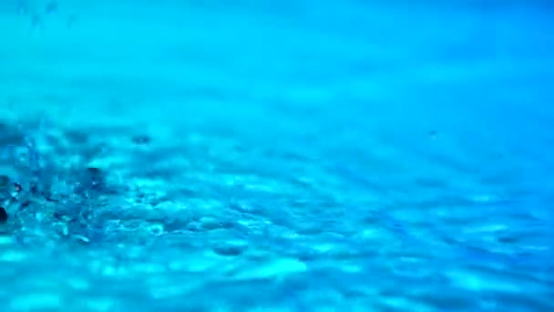 Sıvı Yaratıcı Soyut Kavramları Karıştırıyor Aqua Nın Yakın Çekim Stüdyosu — Stok video