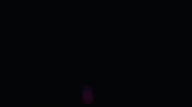 Anamorfik mercek yaratıcı reklam kavramını alevlendiriyor. Sinematik ışıklar şablonu yansıtır. Soyut kaplama projektör lambası yukarı hareket ediyor, lens flaşları koyu arkaplan üzerindeki efektleri parlıyor.