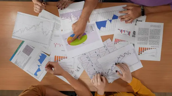 Office Teamwork Prozess Kreatives Konzept Großaufnahme Des Sitzungssaals Mit Jungen — Stockfoto