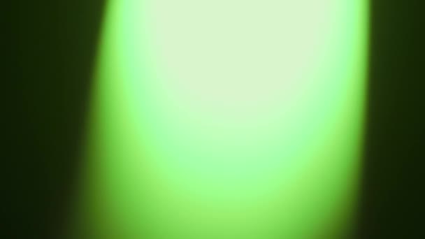 Nella Cornice Sfondo Nero Raffigura Astrazione Fiammifero Fuoco Colore Verde — Video Stock