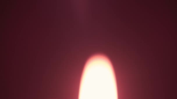 빨간색 배경에 프레임 추상화 불타는 묘사합니다 움직임 흔들림 깜빡임을 보여줍니다 — 비디오