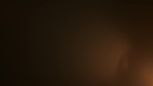 Рамка Изображает Абстрактное Изображение Черном Фоне Изолированном Огонь Блики Движения — стоковое видео