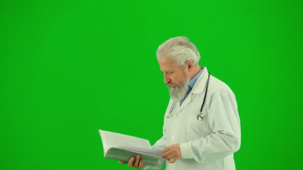 Koncept För Hälso Och Sjukvård Och Medicinsk Rådgivning Porträtt Människan — Stockvideo