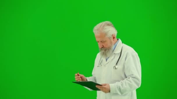 Koncept För Hälso Och Sjukvård Och Medicinsk Rådgivning Porträtt Människan — Stockvideo