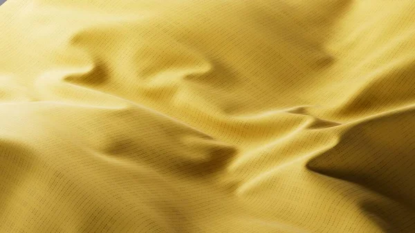Fondo Tela Amarilla Textil Amarillo Fondos Abstractos Telas Lujosas Ondas —  Fotos de Stock