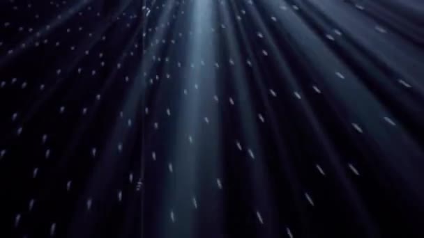 Ten Film Rejestruje Dynamiczną Esencję Oświetlenia Scenicznego Smugami Białego Światła — Wideo stockowe