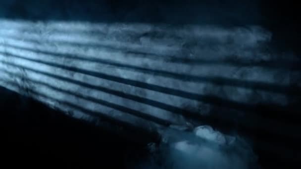 Професійне Сценічне Обладнання Концепція Творчої Реклами Блискавок Студійний Знімок Ефекту — стокове відео