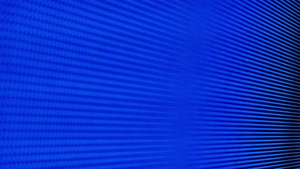Digitális Technológia Koncepció Digitális Pixel Led Képernyő Színes Neon Fényfelvétel — Stock videók