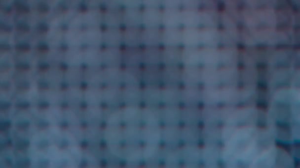 Makro Záběr Digitálního Led Panelu Obrázek Zvýrazňuje Jednotlivé Pixely Rgb — Stock video