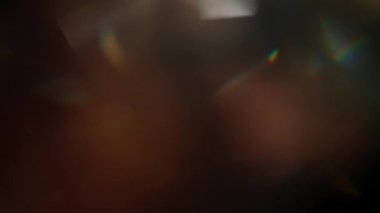 Siyah arkaplanda gerçek optik bokeh.