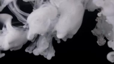 Arka planda dumanlı dumanlar. Sinema sahneleri, VFX geçişleri, müzik videoları, korku veya bilim kurgu filmleri, soyut reklamlar veya dijital sanat ve hareket grafiklerinde üst üste bindirme