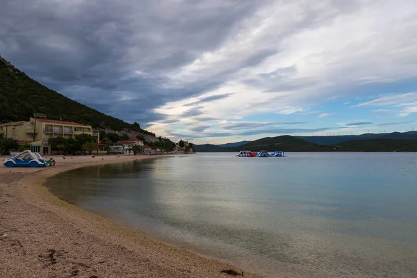Paisagem Costeira Região Peljesac Croácia — Fotografia de Stock