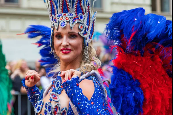 Brno Tschechische Republik August 2023 Brasil Fest Brno 2023 Parade — Stockfoto