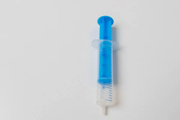 Injekční Stříkačka Bez Jehly Pro Odběr Krve Zdravotnický Prostředek — Stock fotografie