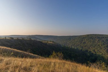 Beautiful landscape - Mohenska hadcova steppe nature reserve clipart