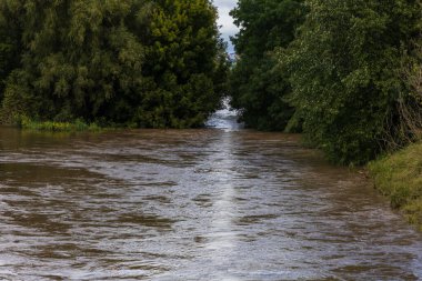 Çek Cumhuriyeti 'nin Brno kentindeki Svratka ve Svitava nehirlerinin birleştiği yer..