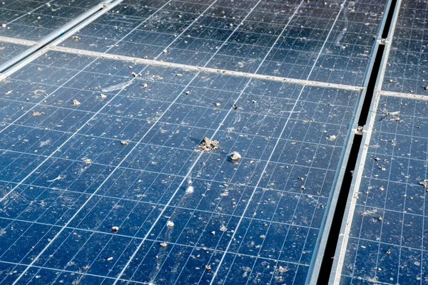 Detailní Pohled Horní Povrch Solárních Panelů Střeše Které Jsou Tak Stock Obrázky