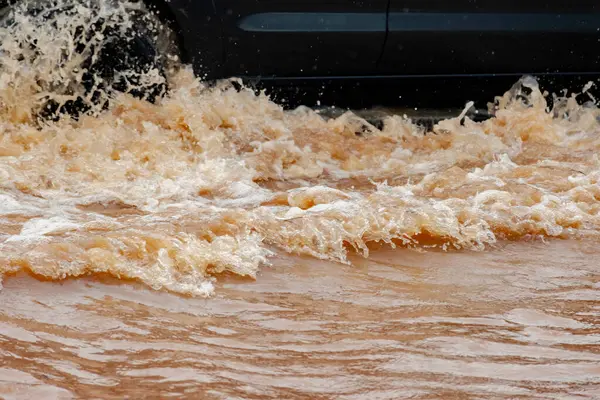 Şiddetli yağmur, sular sokakları kapladıkça, günlük yaşamı ve ulaşımı aksattıkça kentsel sellere yol açıyor.