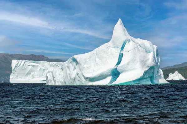 Islandia Laguny Jokulsarlon Piękny Obraz Zimno Krajobraz Islandzki Glacier Bay — Zdjęcie stockowe