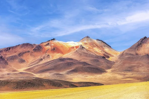 Altiplano Andin Vulcan Mont Cerro Nelly Bolívia — Stock Fotó