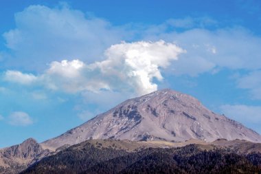 Meksika 'da aktif Popocatepetl volkanı