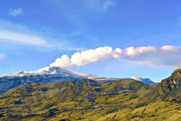 Nevado del Ruiz, Kolombiya 'nın Caldas ve Tolima bölgeleri arasındaki sınırda bulunan bir yanardağdır.