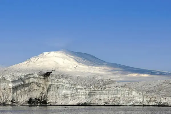 Sopka Mount Erebus Antarktida Ross Island — Stock fotografie