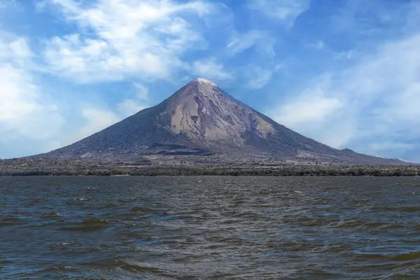 stock image Concepcion volcano on the island of Ometepe. Nicaragua
