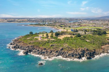 Tazmanya, Avustralya 'daki Devonport kıyı şeridi.