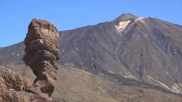 Tenerife, Kanarya Adaları 'ndaki Teide Dağı volkanı. İspanya