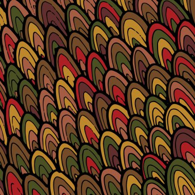 El çizimi Paskalya yumurtaları, arka plan için iyi, duvar kağıdı, baskı, sanat.