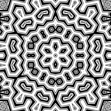 El çizimi Mandala, siyah beyaz sanat, yetişkin boyama sayfası, ayrıntılı çizim, taslak karalama, baskı, sanat.