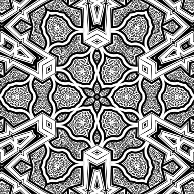 El çizimi Mandala, siyah beyaz sanat, yetişkin boyama sayfası, ayrıntılı çizim, taslak karalama, baskı, sanat.