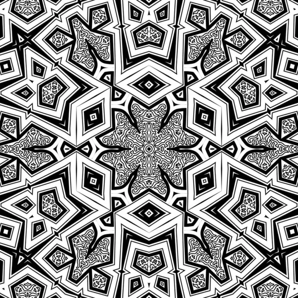 El çizimi Mandala, siyah beyaz sanat, yetişkin boyama sayfası, ayrıntılı çizim, taslak karalama, baskı, sanat.