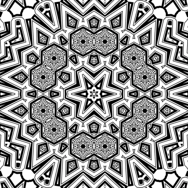 El çizimi Mandala, siyah beyaz sanat, yetişkin boyama sayfası, ayrıntılı çizim, taslak karalama, baskı, sanat.