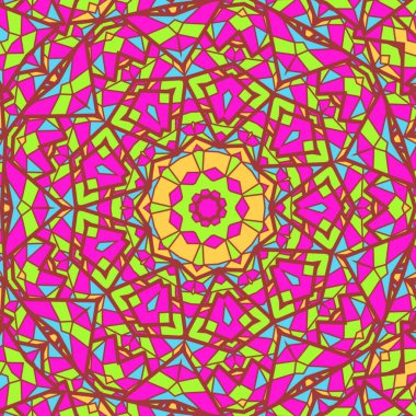 Mandala simetri tasarımı, güzel arka plan, ruhani tasarım.