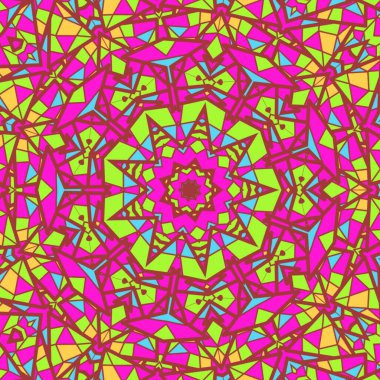 Mandala simetri tasarımı, güzel arka plan, ruhani tasarım.