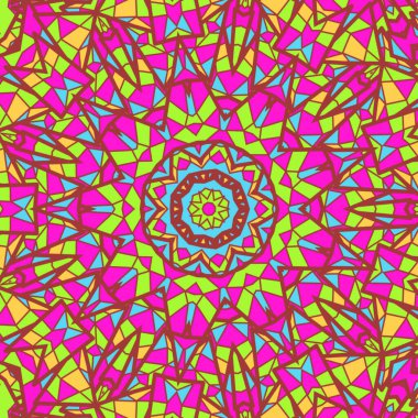 Mandala simetri tasarımı, güzel arka plan, ruhani tasarım.