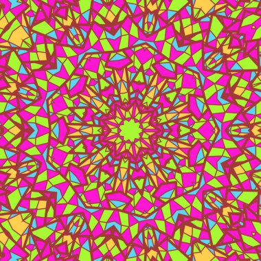 Mandala simetri tasarımı, güzel arka plan, ruhani tasarım.