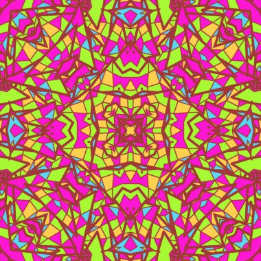 Mandala simetri tasarımı, güzel arka plan, ruhani tasarım.